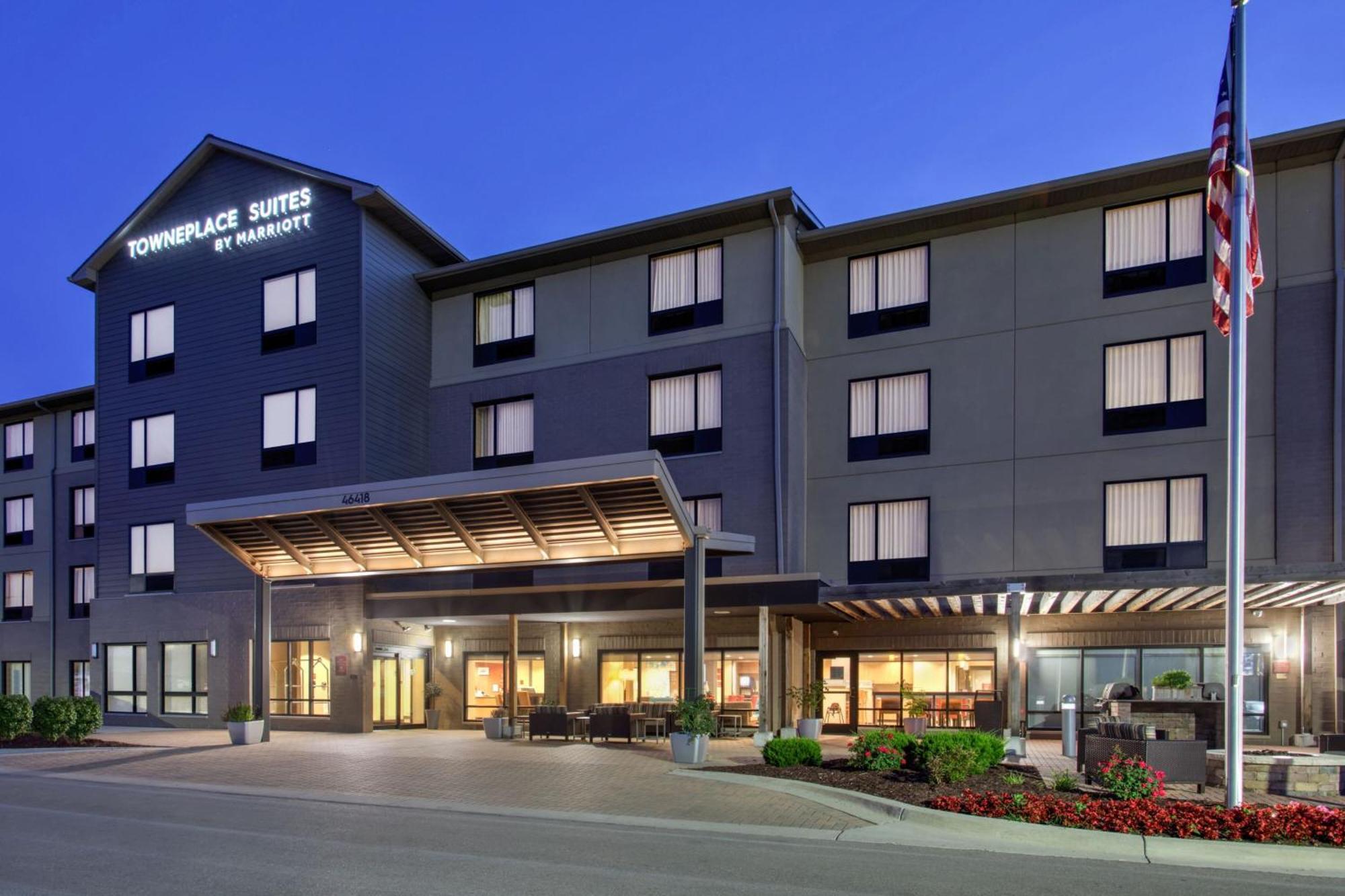 ทาวน์เพลซ สวีท บาย แมริออท ดีทรอยต์ เบลวีลล์ Hotel เบลล์วิลล์ ภายนอก รูปภาพ